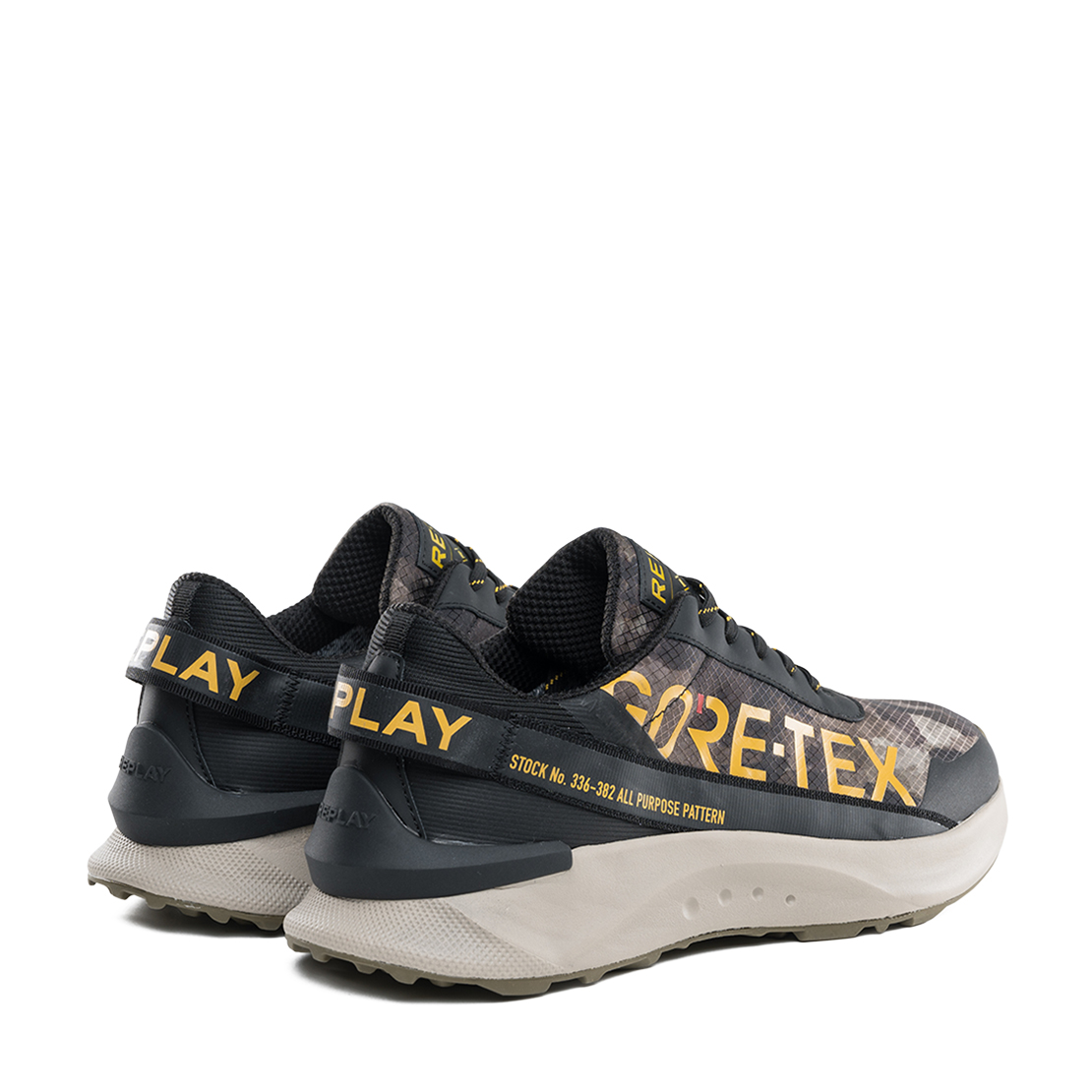 GORETEXレースアップ ALTAIRGORECAMOスニーカー｜REPLAY リプレイ公式通販サイト